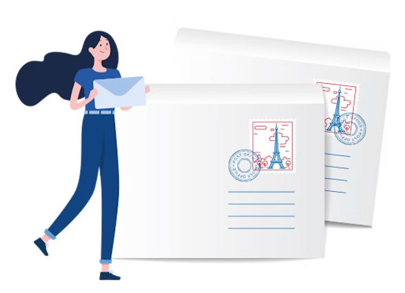 2-enveloppes-timbrées