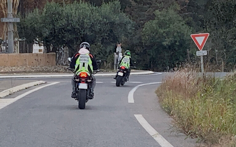 Circulation permis moto