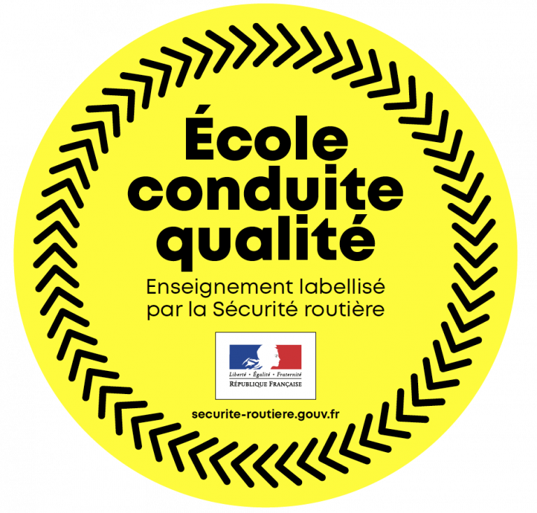 Label Auto-école de qualité - Auto-ecole By Stalindrive