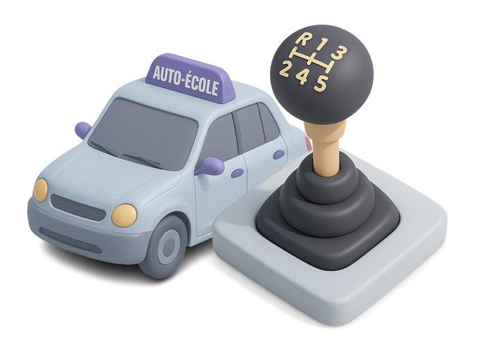 Permis Boîte manuelle - Auto-école TCM